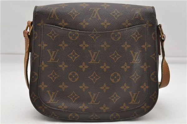 Auth Louis Vuitton Monogram Saint Cloud GM Shoulder Cross Bag M51242 LV 6642D