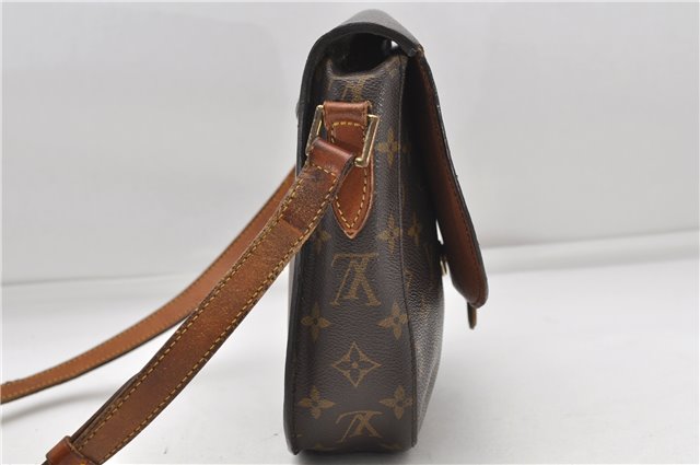 Auth Louis Vuitton Monogram Saint Cloud GM Shoulder Cross Bag M51242 LV 6642D