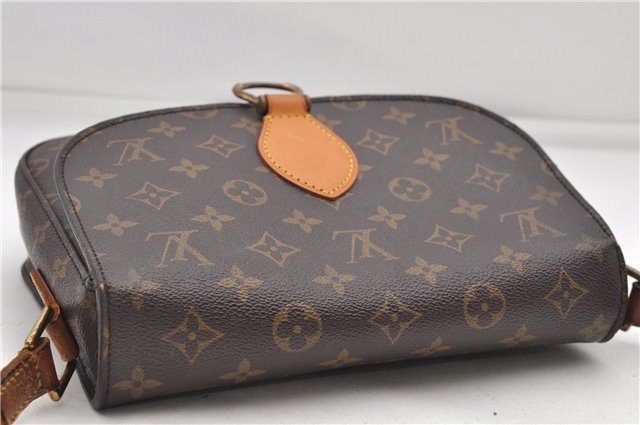 Auth Louis Vuitton Monogram Saint Cloud GM Shoulder Cross Bag M51242 LV 6642D
