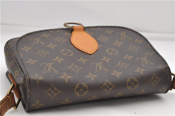 Auth Louis Vuitton Monogram Saint Cloud GM Shoulder Cross Bag M51242 LV 6642D
