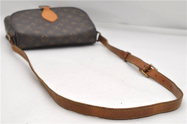 Auth Louis Vuitton Monogram Saint Cloud GM Shoulder Cross Bag M51242 LV 6642D