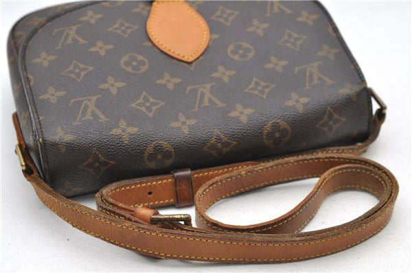 Auth Louis Vuitton Monogram Saint Cloud GM Shoulder Cross Bag M51242 LV 6642D