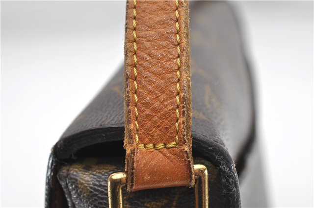 Auth Louis Vuitton Monogram Saint Cloud GM Shoulder Cross Bag M51242 LV 6642D