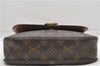 Auth Louis Vuitton Monogram Saint Cloud GM Shoulder Cross Bag M51242 LV 6642D