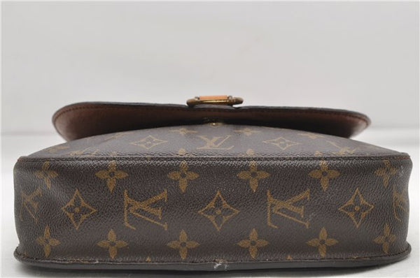 Auth Louis Vuitton Monogram Saint Cloud GM Shoulder Cross Bag M51242 LV 6642D