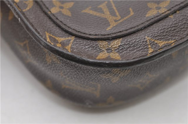 Auth Louis Vuitton Monogram Saint Cloud GM Shoulder Cross Bag M51242 LV 6642D