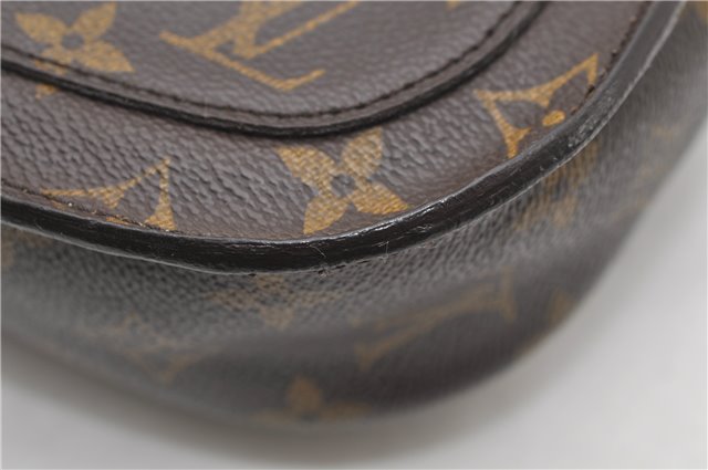 Auth Louis Vuitton Monogram Saint Cloud GM Shoulder Cross Bag M51242 LV 6642D