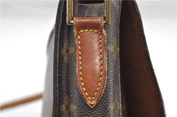 Auth Louis Vuitton Monogram Saint Cloud GM Shoulder Cross Bag M51242 LV 6642D