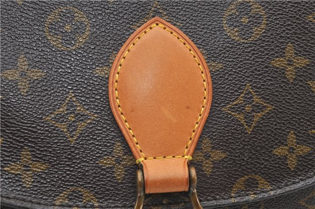 Auth Louis Vuitton Monogram Saint Cloud GM Shoulder Cross Bag M51242 LV 6642D
