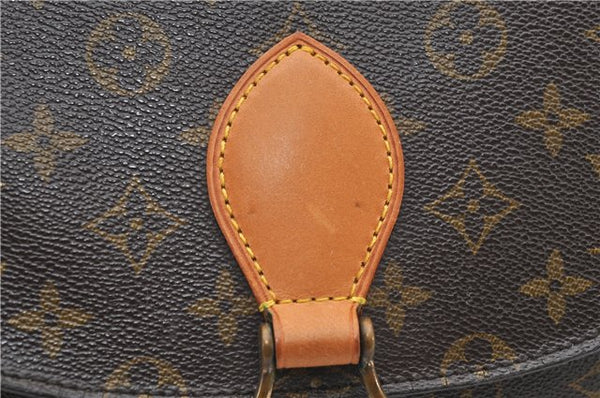 Auth Louis Vuitton Monogram Saint Cloud GM Shoulder Cross Bag M51242 LV 6642D