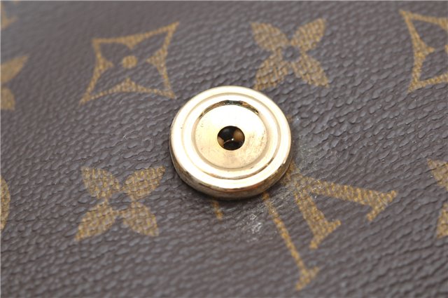 Auth Louis Vuitton Monogram Saint Cloud GM Shoulder Cross Bag M51242 LV 6642D