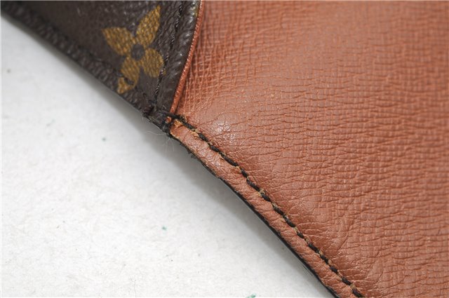 Auth Louis Vuitton Monogram Saint Cloud GM Shoulder Cross Bag M51242 LV 6642D