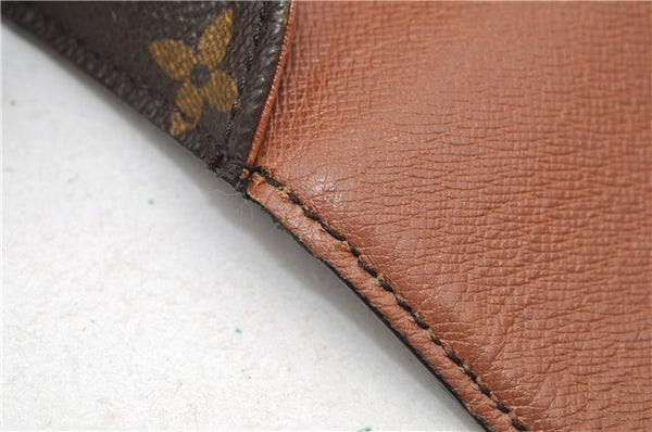 Auth Louis Vuitton Monogram Saint Cloud GM Shoulder Cross Bag M51242 LV 6642D