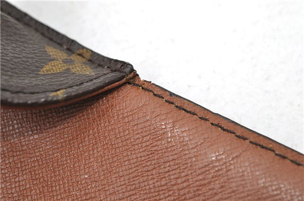 Auth Louis Vuitton Monogram Saint Cloud GM Shoulder Cross Bag M51242 LV 6642D