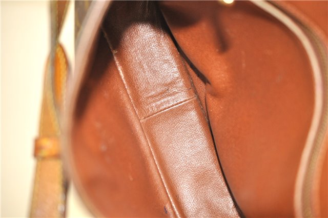 Auth Louis Vuitton Monogram Saint Cloud GM Shoulder Cross Bag M51242 LV 6642D