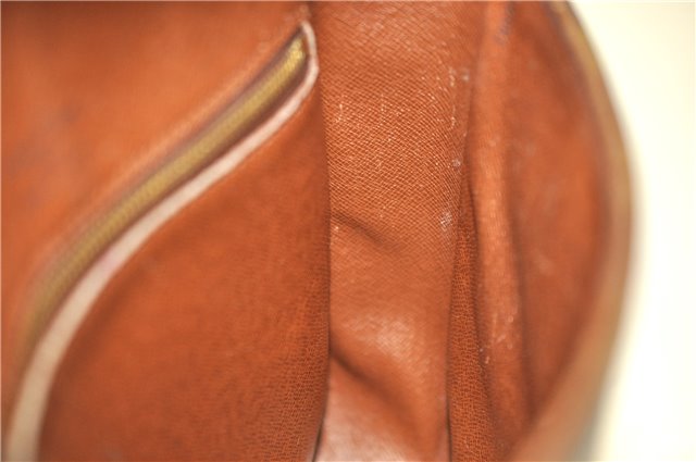 Auth Louis Vuitton Monogram Saint Cloud GM Shoulder Cross Bag M51242 LV 6642D