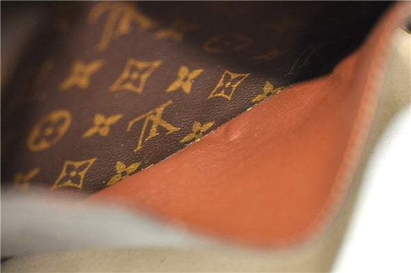 Auth Louis Vuitton Monogram Saint Cloud GM Shoulder Cross Bag M51242 LV 6642D