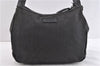 Authentic GUCCI Shoulder Cross Body Bag Canvas Leather 90762 Black 6643C