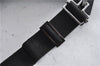 Authentic GUCCI Shoulder Cross Body Bag Canvas Leather 90762 Black 6643C