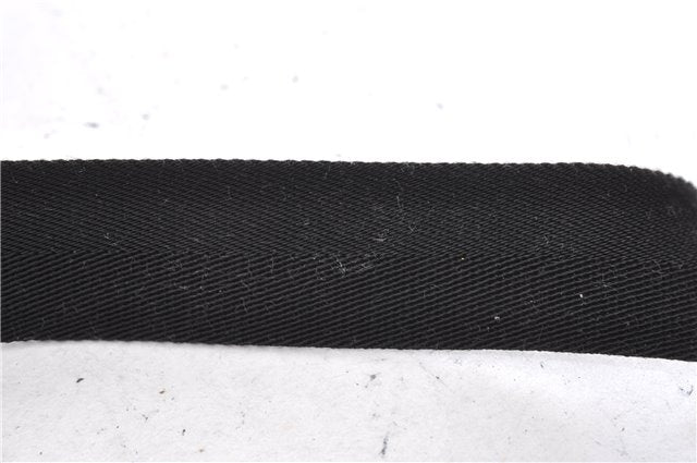 Authentic GUCCI Shoulder Cross Body Bag Canvas Leather 90762 Black 6643C