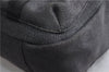 Authentic GUCCI Shoulder Cross Body Bag Canvas Leather 90762 Black 6643C