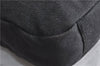 Authentic GUCCI Shoulder Cross Body Bag Canvas Leather 90762 Black 6643C