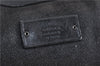 Authentic GUCCI Shoulder Cross Body Bag Canvas Leather 90762 Black 6643C