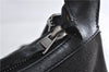 Authentic GUCCI Shoulder Cross Body Bag Canvas Leather 90762 Black 6643C