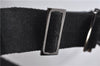 Authentic GUCCI Shoulder Cross Body Bag Canvas Leather 90762 Black 6643C