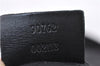 Authentic GUCCI Shoulder Cross Body Bag Canvas Leather 90762 Black 6643C