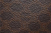 Authentic CELINE Macadam Blason Shoulder Tote Bag PVC Leather Brown 6644D