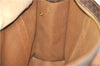 Authentic CELINE Macadam Blason Shoulder Tote Bag PVC Leather Brown 6644D