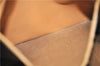 Authentic CELINE Macadam Blason Shoulder Tote Bag PVC Leather Brown 6644D