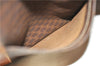 Authentic CELINE Macadam Blason Shoulder Tote Bag PVC Leather Brown 6644D