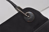 Authentic GUCCI Eclipse Shoulder Tote Bag GG Canvas Leather 121023 Black 6644I