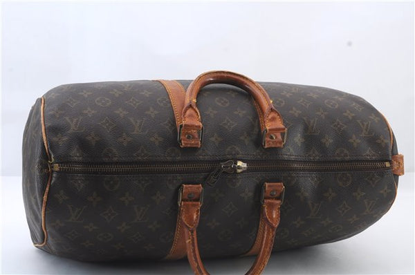 Authentic LOUIS VUITTON Monogram Keepall 45 Boston Bag M41428 LV 6645C