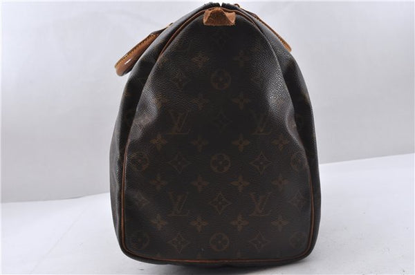 Authentic Louis Vuitton Monogram Speedy 40 Hand Boston Bag M41522 LV 6647D