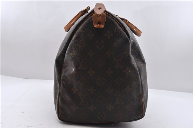 Authentic Louis Vuitton Monogram Speedy 40 Hand Boston Bag M41522 LV 6647D