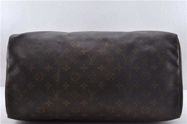 Authentic Louis Vuitton Monogram Speedy 40 Hand Boston Bag M41522 LV 6647D