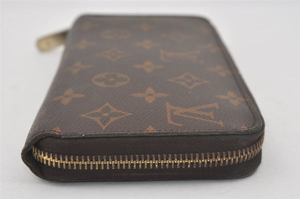 Authentic Louis Vuitton Monogram Zippy Long Wallet Purse M60017 LV 6648I