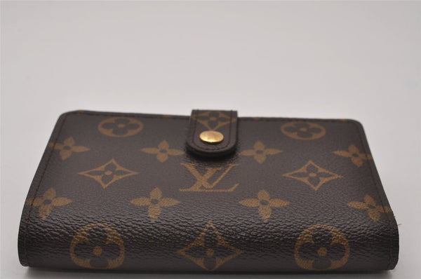 Auth Louis Vuitton Monogram Porte Monnaie Billets Viennois M61663 Wallet 6649I