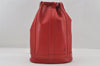 Authentic Louis Vuitton Epi Randonnee PM Shoulder Bag Red LV 6651I