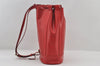 Authentic Louis Vuitton Epi Randonnee PM Shoulder Bag Red LV 6651I