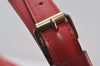 Authentic Louis Vuitton Epi Randonnee PM Shoulder Bag Red LV 6651I