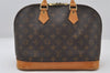 Authentic Louis Vuitton Monogram Alma Hand Bag Purse M51130 LV 6653I