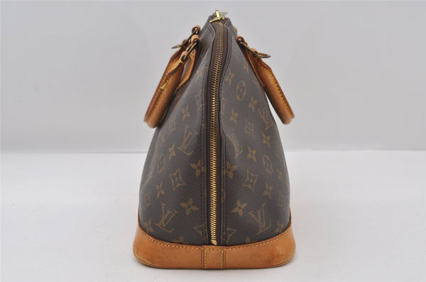 Authentic Louis Vuitton Monogram Alma Hand Bag Purse M51130 LV 6653I