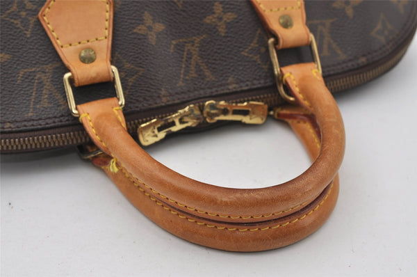 Authentic Louis Vuitton Monogram Alma Hand Bag Purse M51130 LV 6653I
