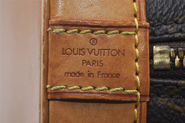 Authentic Louis Vuitton Monogram Alma Hand Bag Purse M51130 LV 6653I