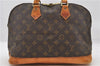 Authentic LOUIS VUITTON Monogram Alma Hand Bag Purse M51130 LV 6654C
