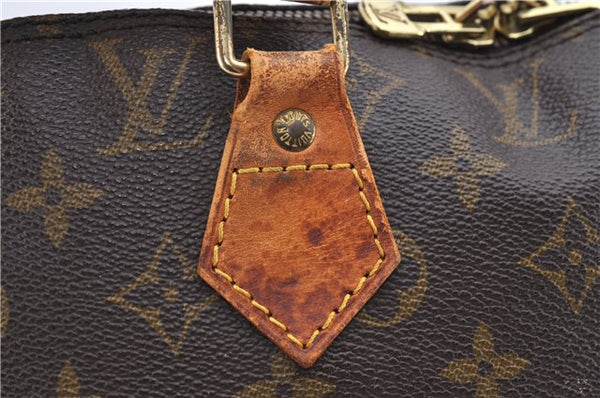 Authentic LOUIS VUITTON Monogram Alma Hand Bag Purse M51130 LV 6654C